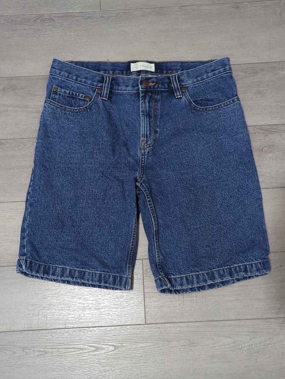Classic Blue Denim Jean Shorts - Unbranded